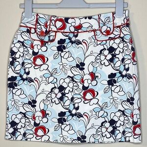 Tommy Bahama Floral Print Women's Skirt Skort Multicolor Size 4